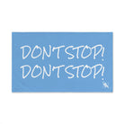 Don’t Stop! Don’t Stop Light Blue | Mix & Match Classic Fun-Flirty Lovers’ Towels