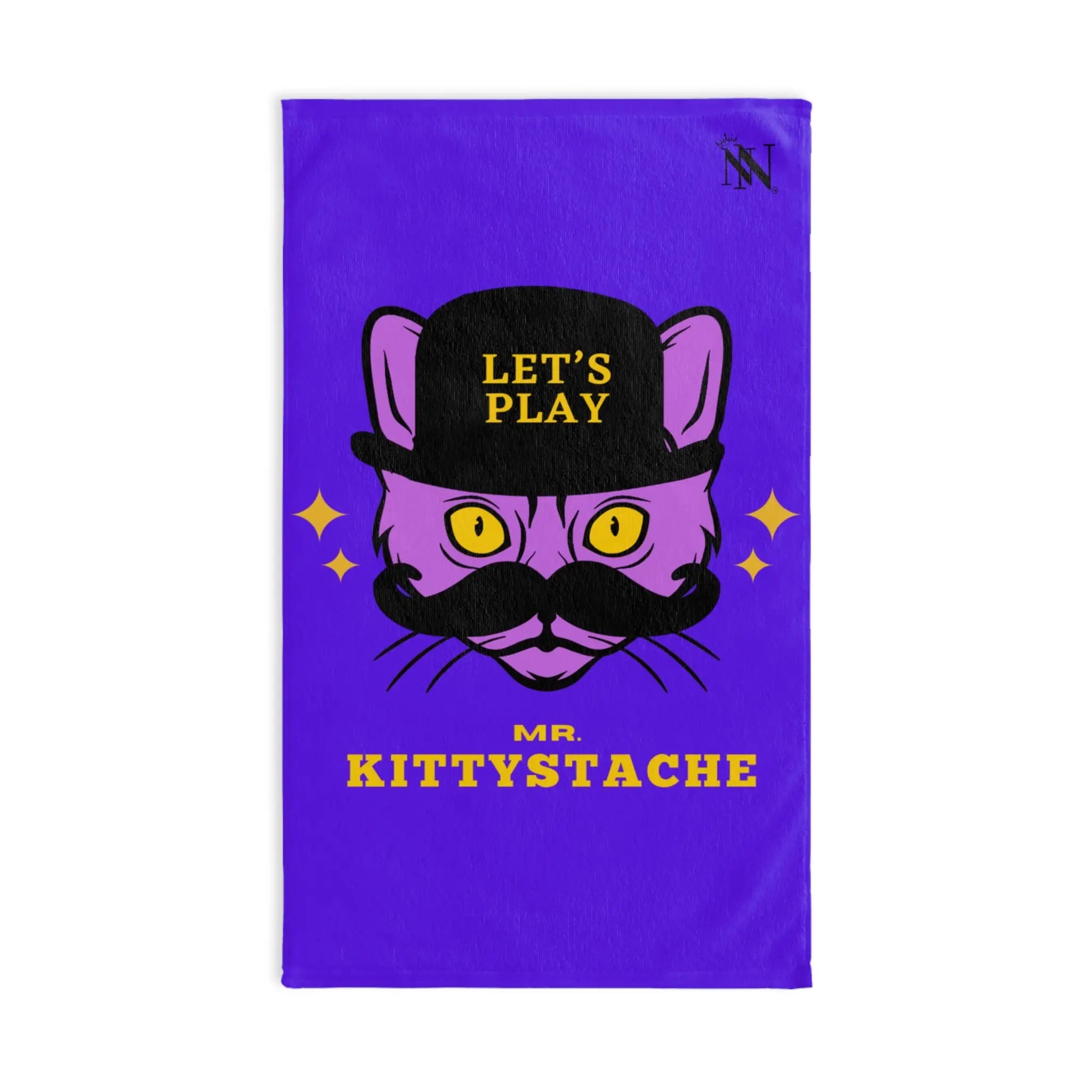 Mr. Kittystache Cum Towel