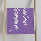 Simply You’re Welcome Light Purple | Nectar Napkins Classic Fun-Flirty Colored Towels