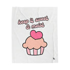 Cupcake Love | Mix & Match Velveteen Fun-Flirty Lovers’ Blankets