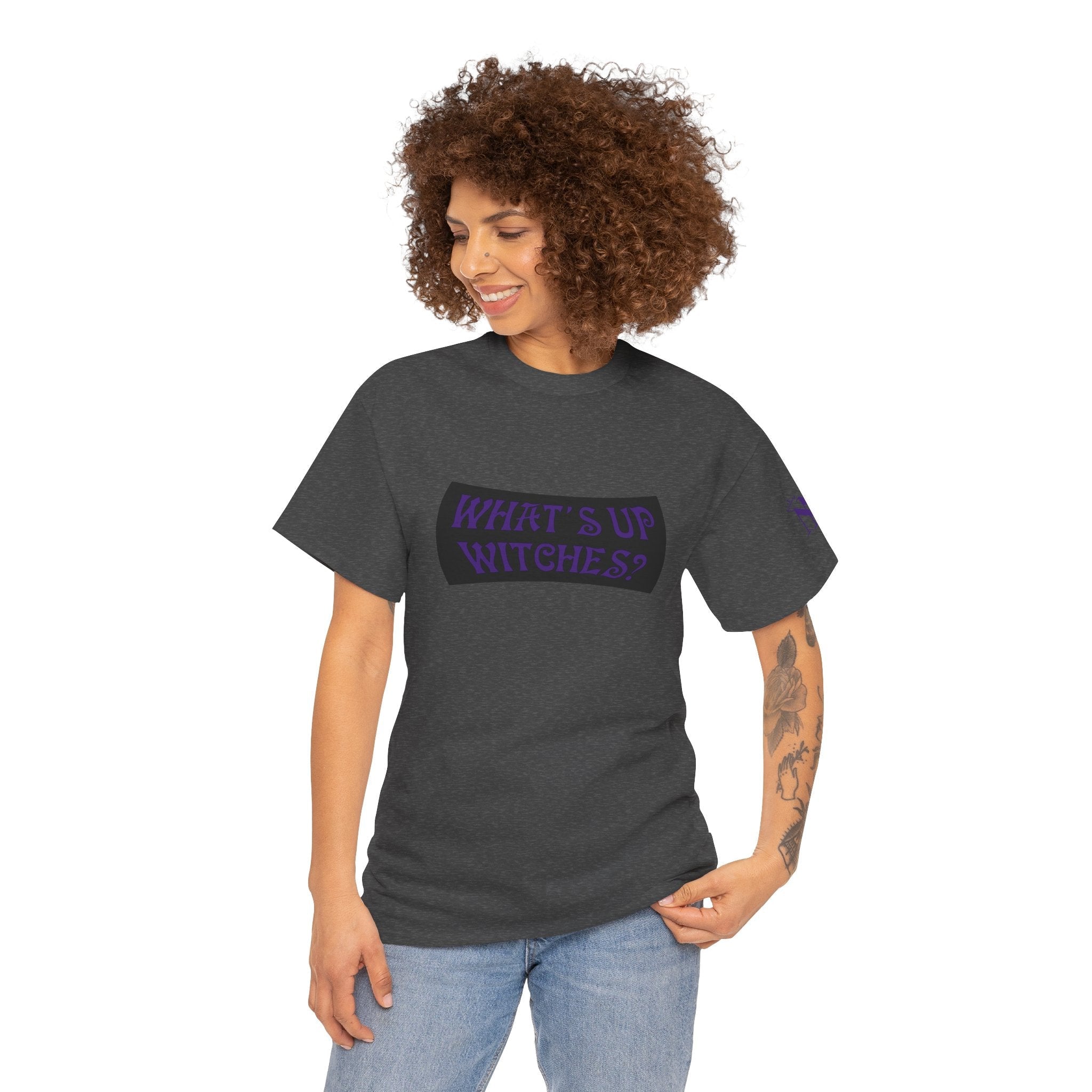 What’s Up Witches? | Mix & Match 100% Cotton Unisex Fun-Flirty Lovers’ Tees