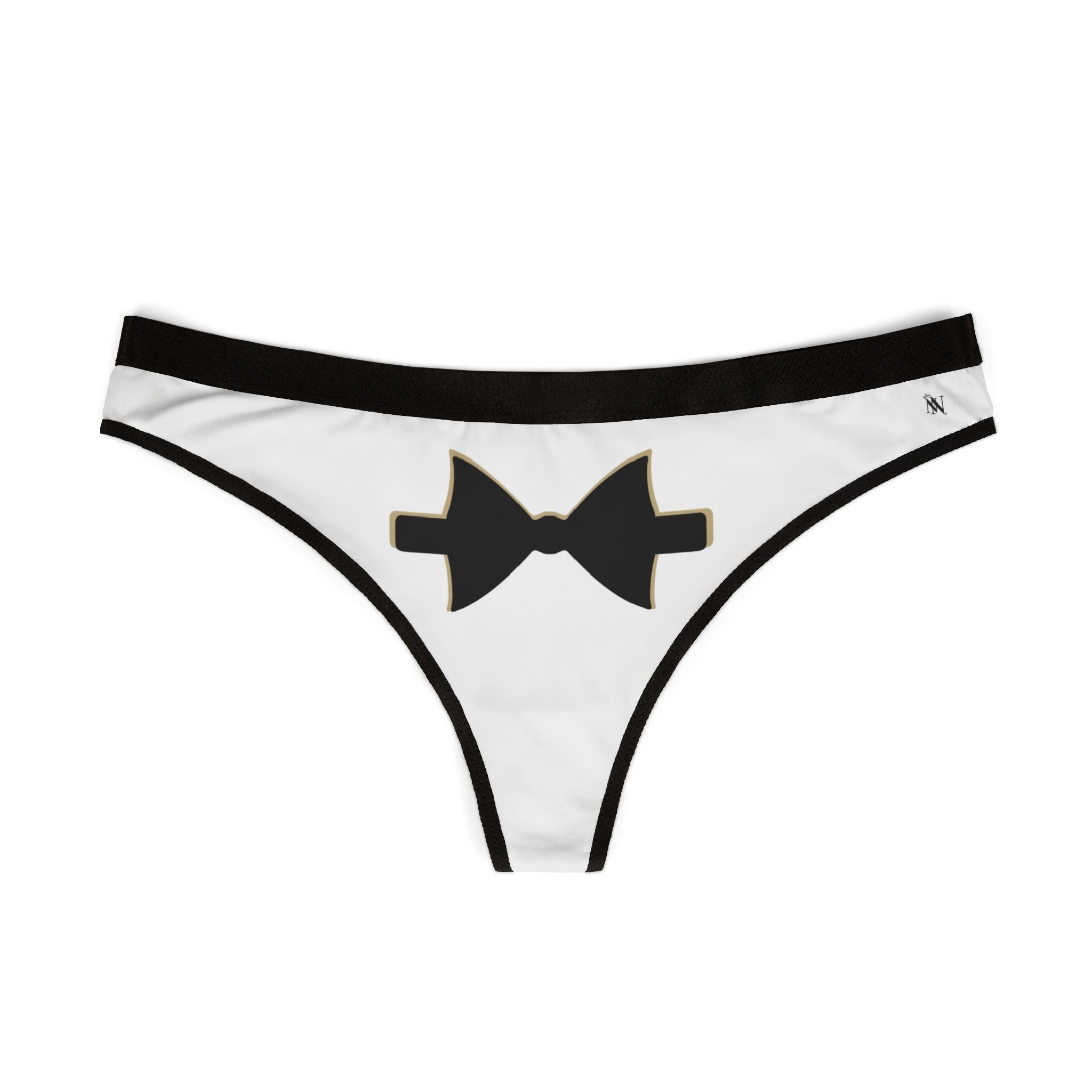 Simple Bow Tie | Mix & Match Women’s Fun-Flirty Lovers’ Thongs