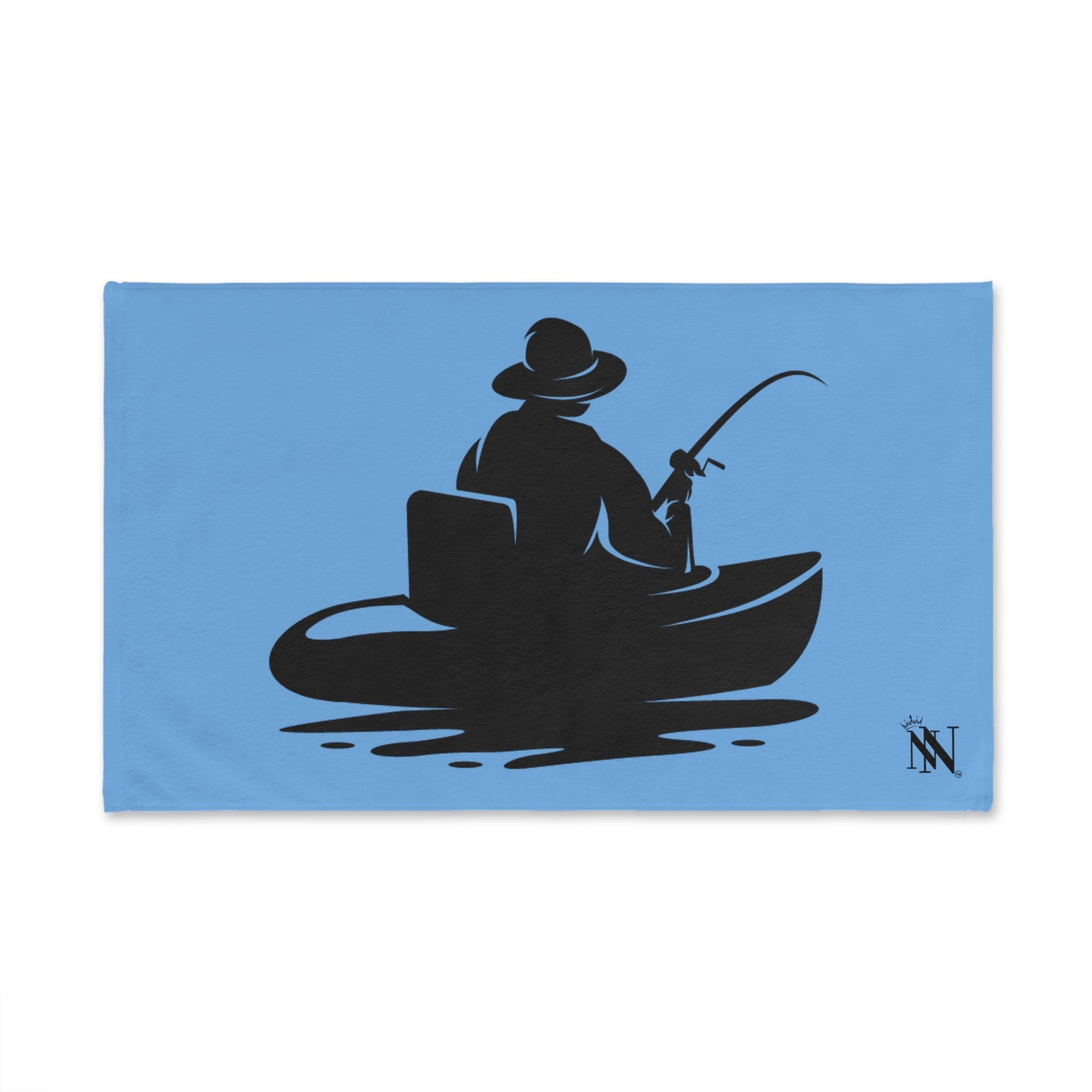 Man in the Boat Light Blue | Mix & Match Classic Fun-Flirty Lovers’ Towels