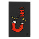 Cum Magnet Dark Grey | Mix & Match Soft Fun-Flirty Lovers’ Towels