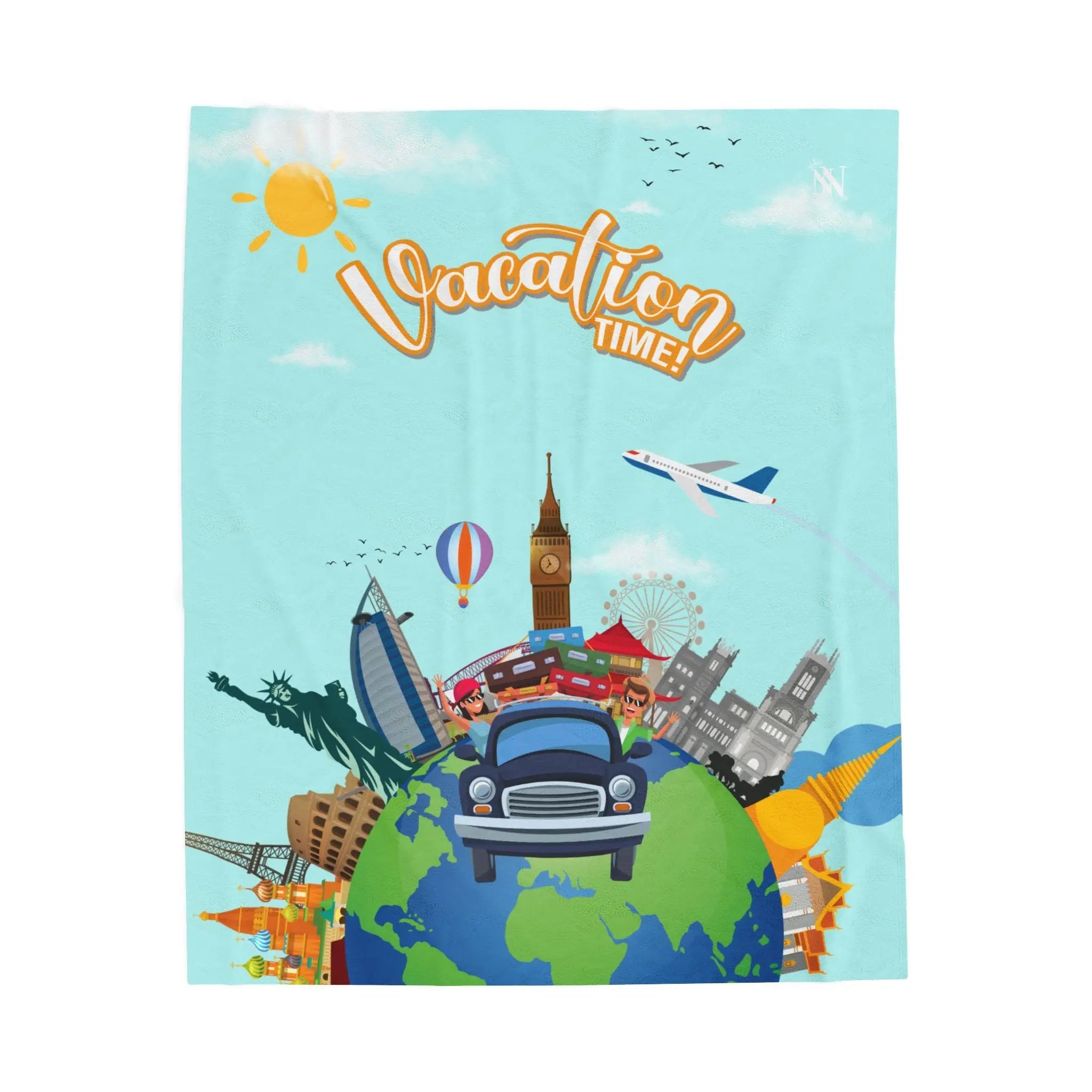 Vacation Time | Mix & Match Fun-Flirty Lovers’ Blankets