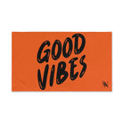 Good Vibes Bubble Print Orange Cum Towel