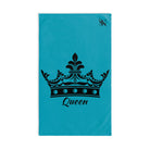 Large Crown Queen Teal | Mix & Match Classic Fun-Flirty Lovers’ Towels