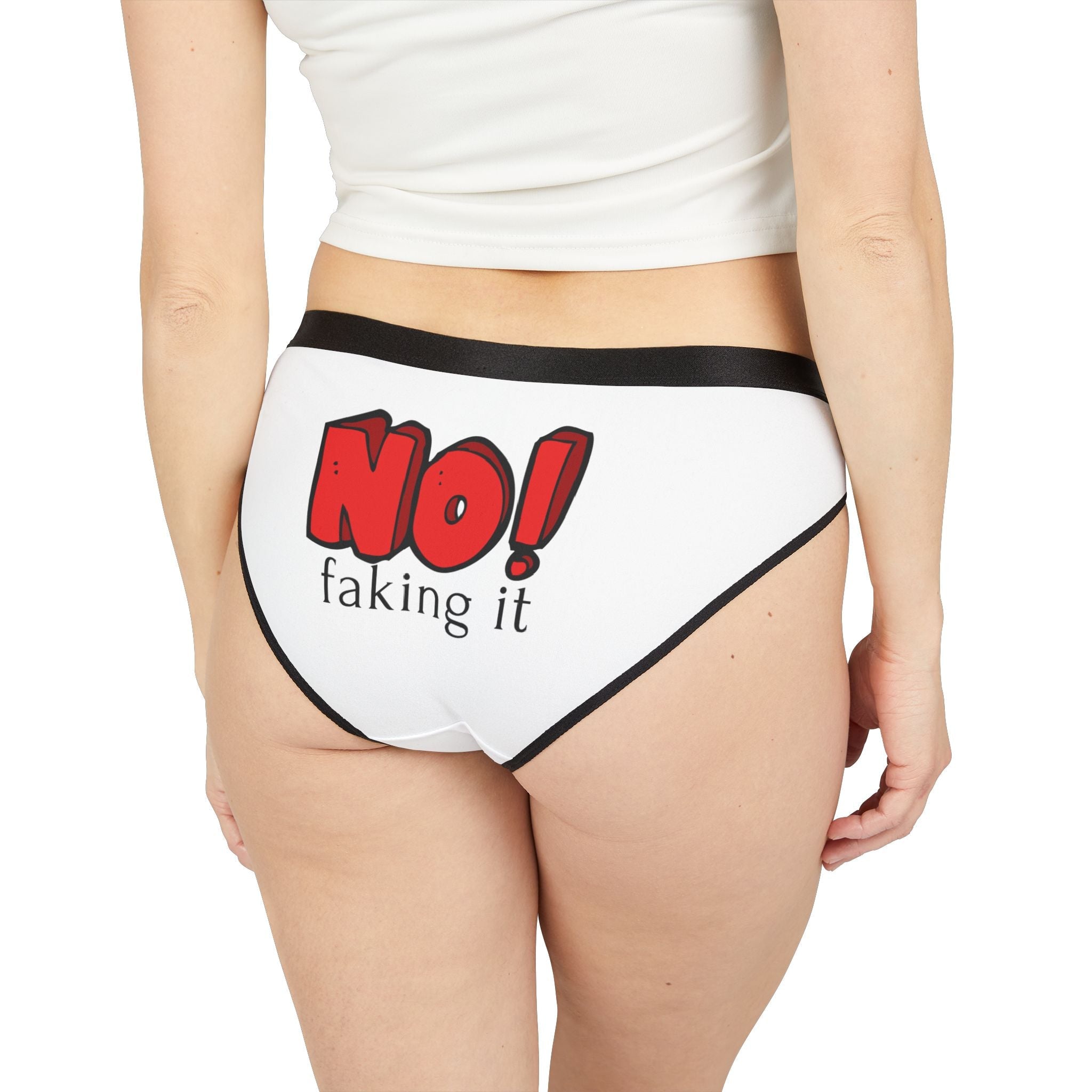 No! Faking It | Mix & Match Women’s Fun-Flirty Lovers’ Panties