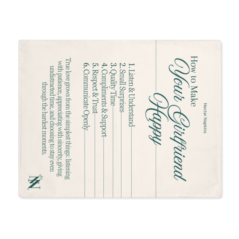 How to Make Your Girlfriend Happy Washable 100% Cotton Lovers’ Fun Adult Sex Toys Gifts Mat