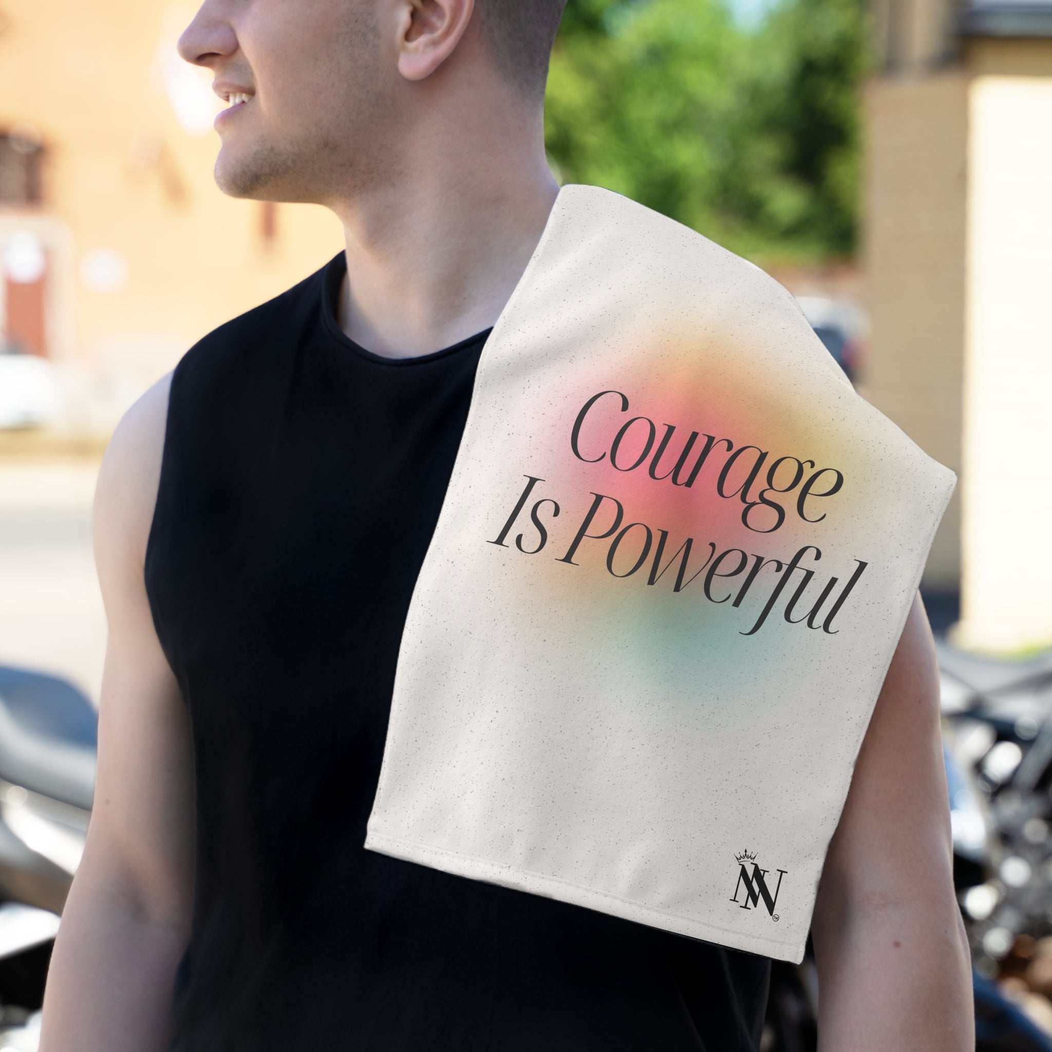 Courage Is Powerful | Mix & Match Soft Fun-Flirty Lovers’ Towels