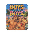 Party Boys Will Be Boys Graphic Series | Mix Match Fun-Flirty Lovers’ Water-Resistant Blankets