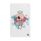 Skeleton Cupid Love | Mix & Match Classic Fun-Flirty Lovers’ Towels