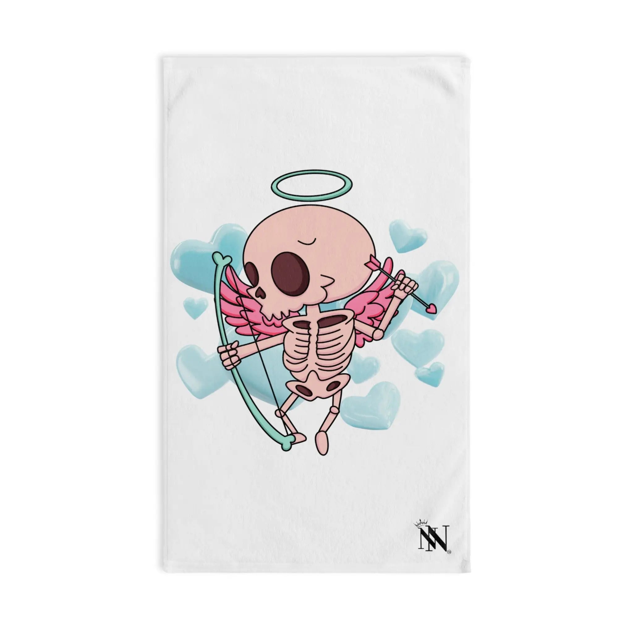 Skeleton Cupid Love | Mix & Match Classic Fun-Flirty Lovers’ Towels