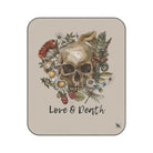 Love & Death Skull Floral | Nectar Napkins Fun-Flirty Lovers’ Sex Blankets