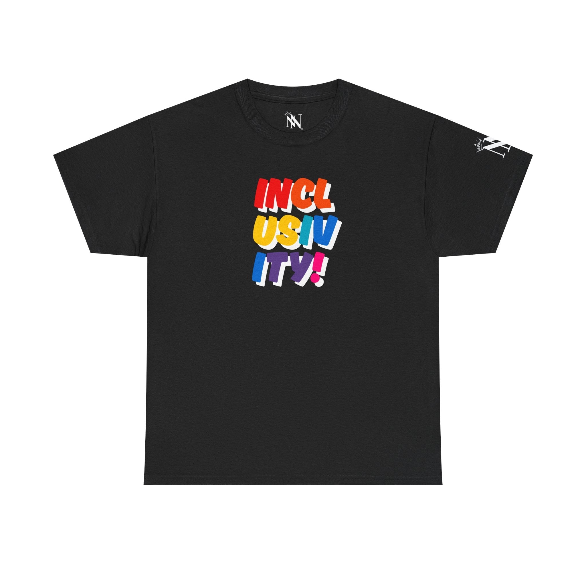 Inclusivity! Rainbow Romantic Couples Sex Gifts 100% Cotton T-Shirt