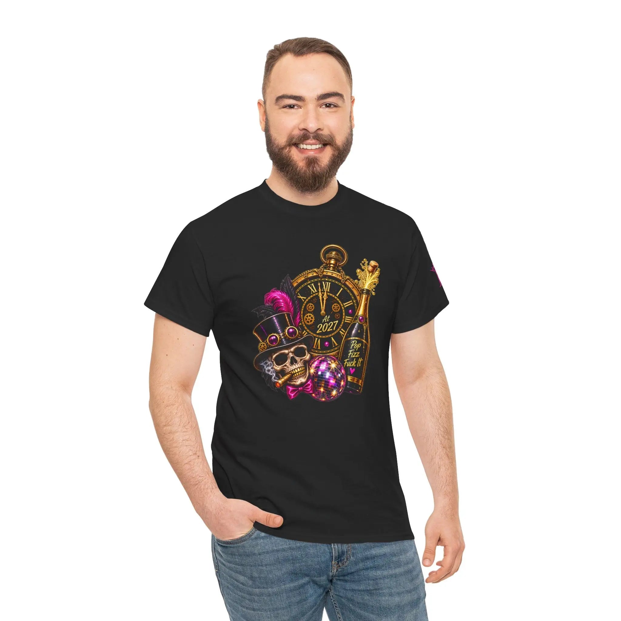 Pop Fizz Fuck It New Years | Nectar Napkins Fun-Flirty Lovers’ T-Shirts