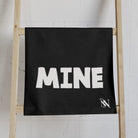 Yours Mine Shareable Black | Mix & Match Classic Fun-Flirty Lovers’ Towels