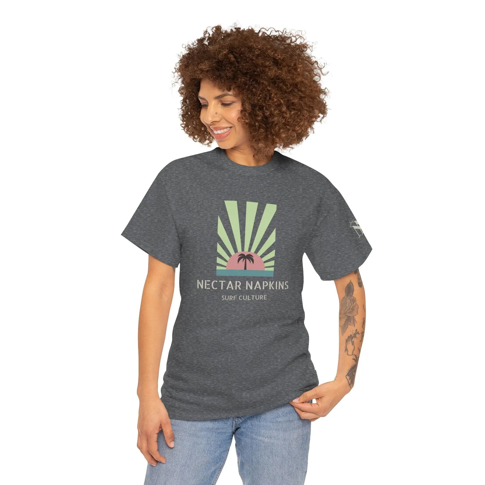Surf Culture Flirty Fun 100% Cotton Graphic His Hers Matching Tee T-Shirt