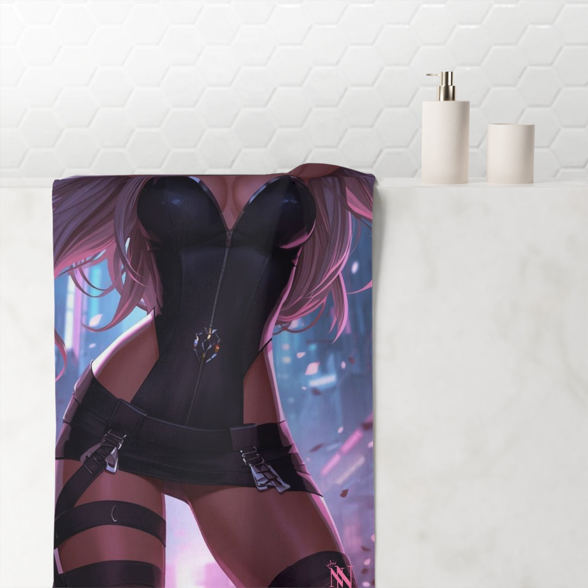 Sexy Anime Maiden Fantasy Women Extra Large Sex Towel