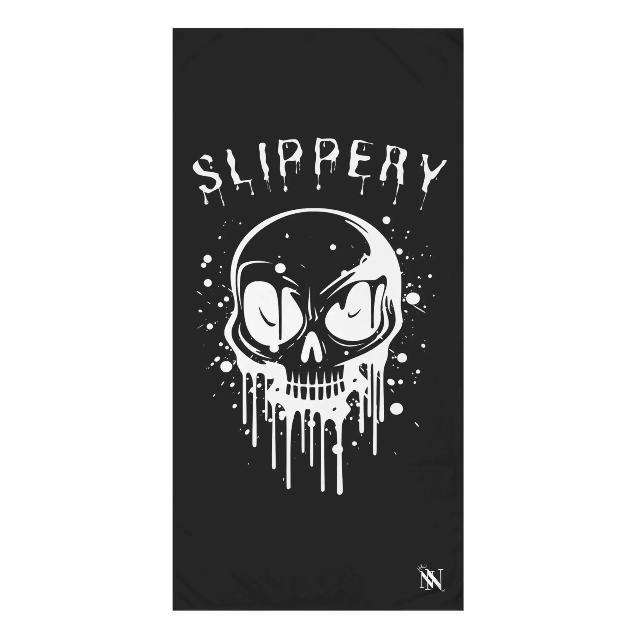 Slippery Splattered Skull | Nectar Napkins XL Fun-Flirty Lovers’ Towels
