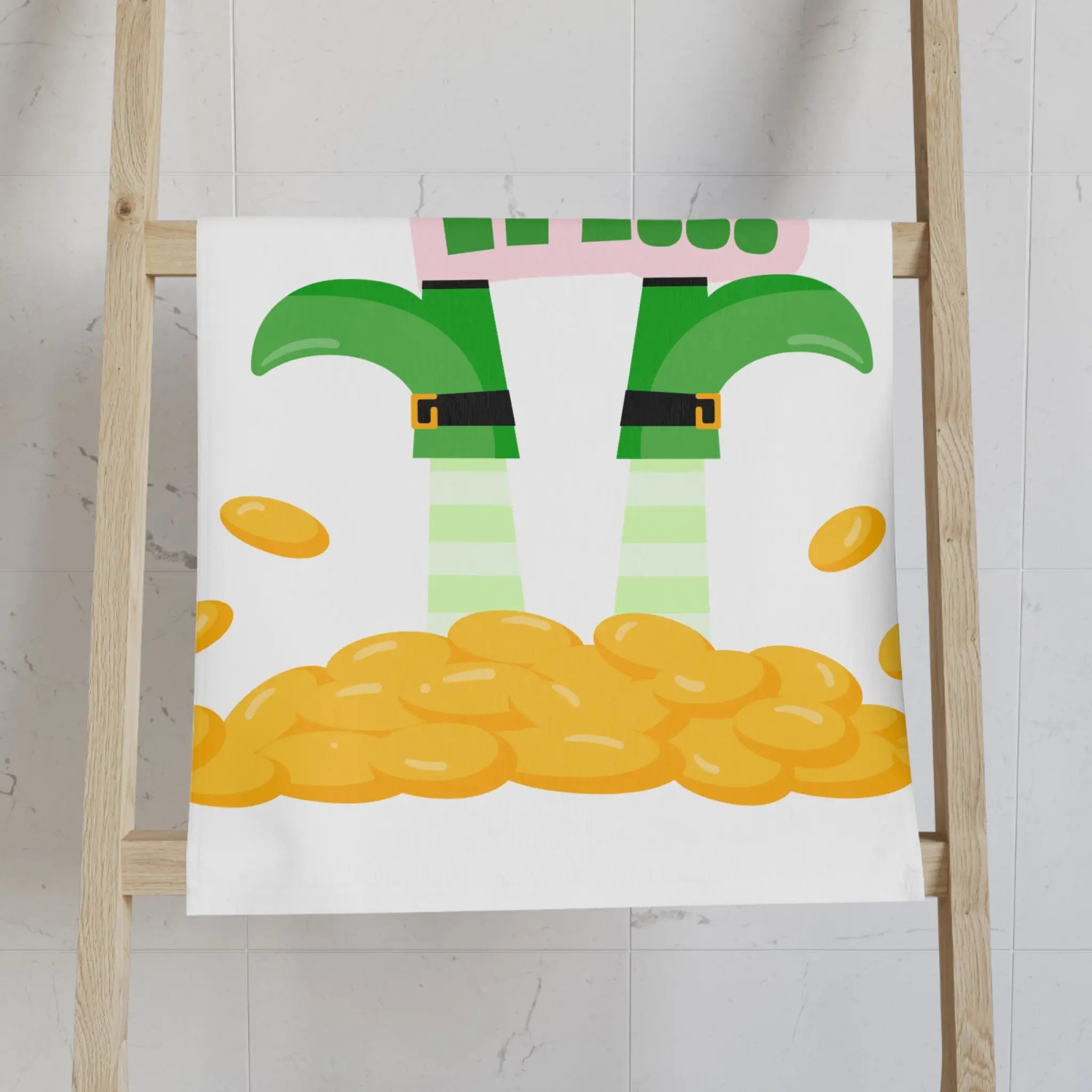 Deep in Irish Gold | Mix & Match Classic Fun-Flirty Lovers’ Towels