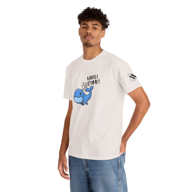 Whale Come! | Mix & Match 100% Cotton Unisex Fun-Flirty Lovers’ Tees