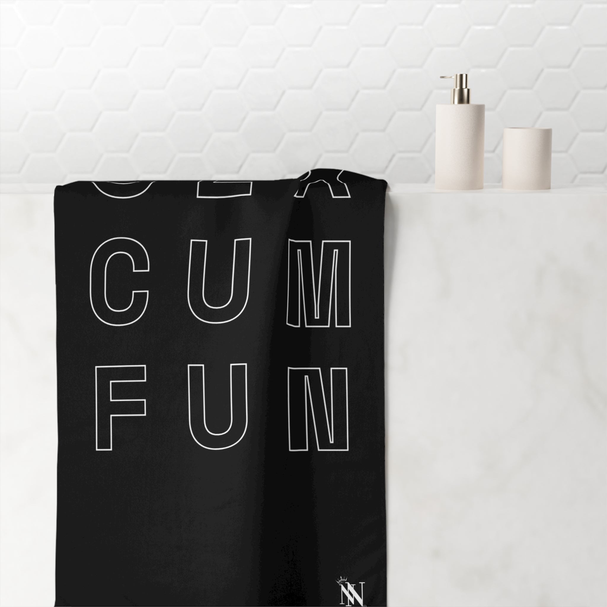 Sex Cum Fun | Mix & Match XL Fun-Flirty Lovers’ Towels