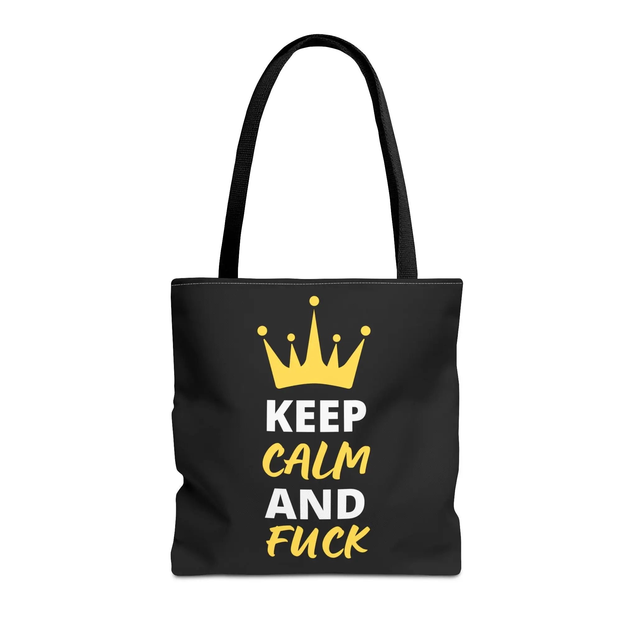 Keep Calm & Fuck Queen King | Mix & Match Fun-Flirty Lovers’ Totes
