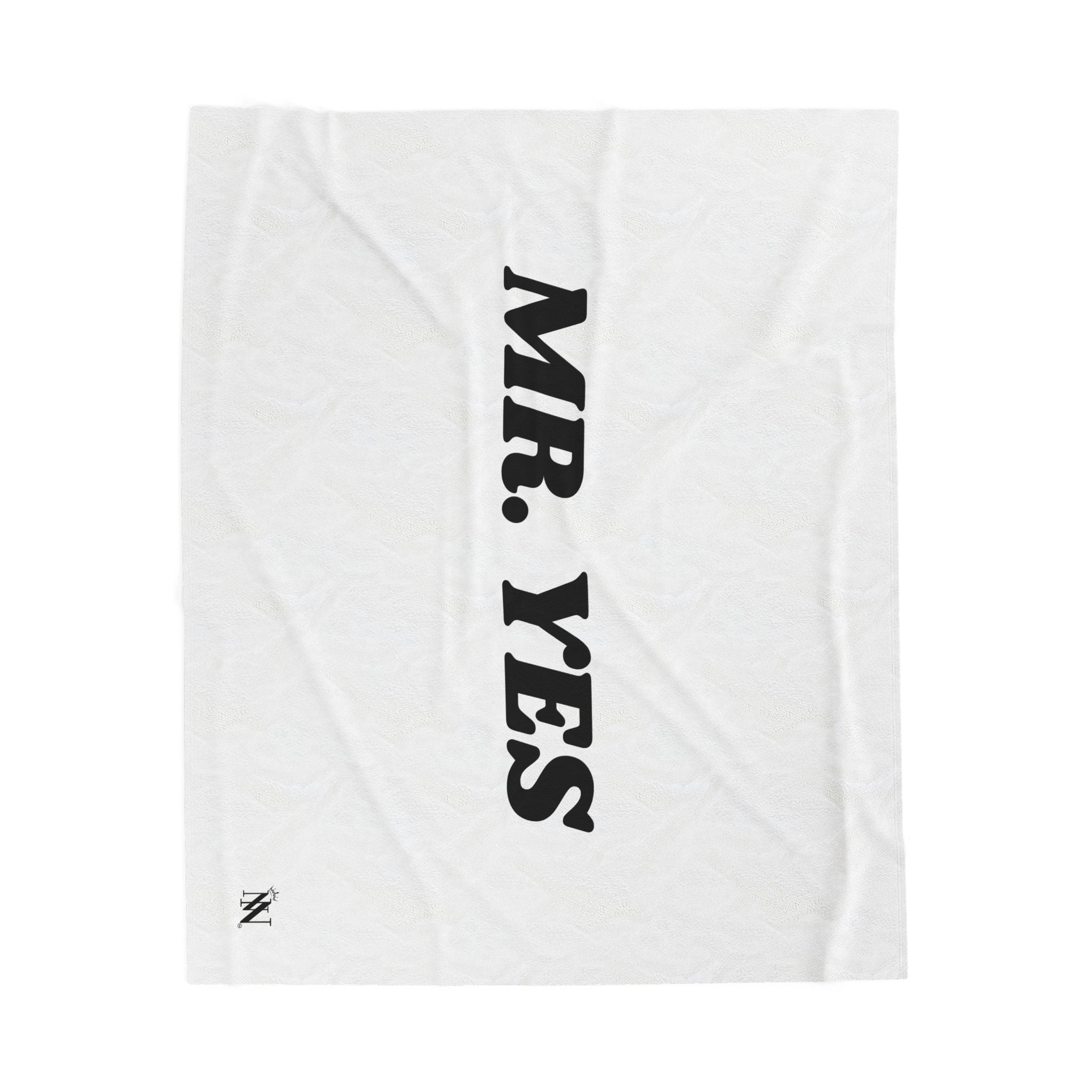 Mr. Yes | Mix & Match Velveteen Fun-Flirty Lovers’ Blankets