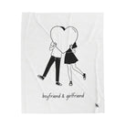 Boyfriend & Girlfriend | Mix & Match Soft Fun-Flirty Lovers’ Blankets