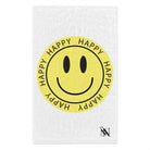 Happy Face Sticker Sex Towel