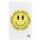Happy Face Sticker | Mix & Match Soft Fun-Flirty Lovers’ Towels