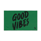 Good Vibes Bubble Print Green | Mix & Match Classic Fun-Flirty Lovers’ Towels