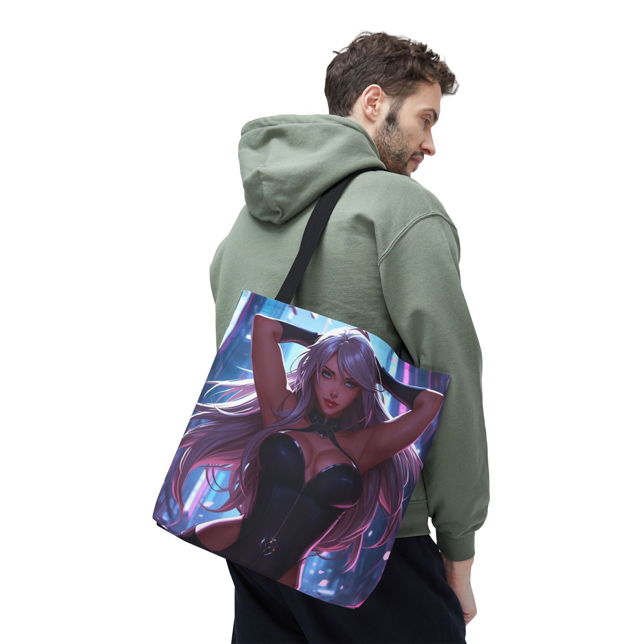 Sexy Anime Maiden Fantasy Women Everyday Weekend Getaway Tote Bag
