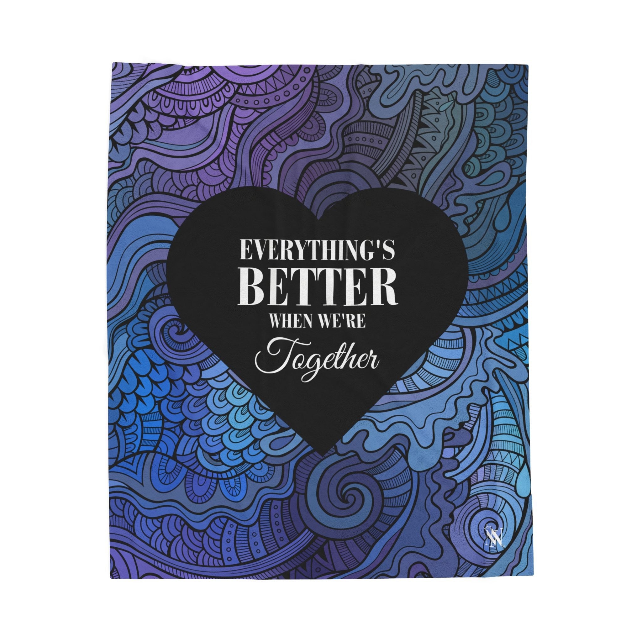 Everything’s Better Together | Mix & Match Soft Fun-Flirty Lovers’ Blankets
