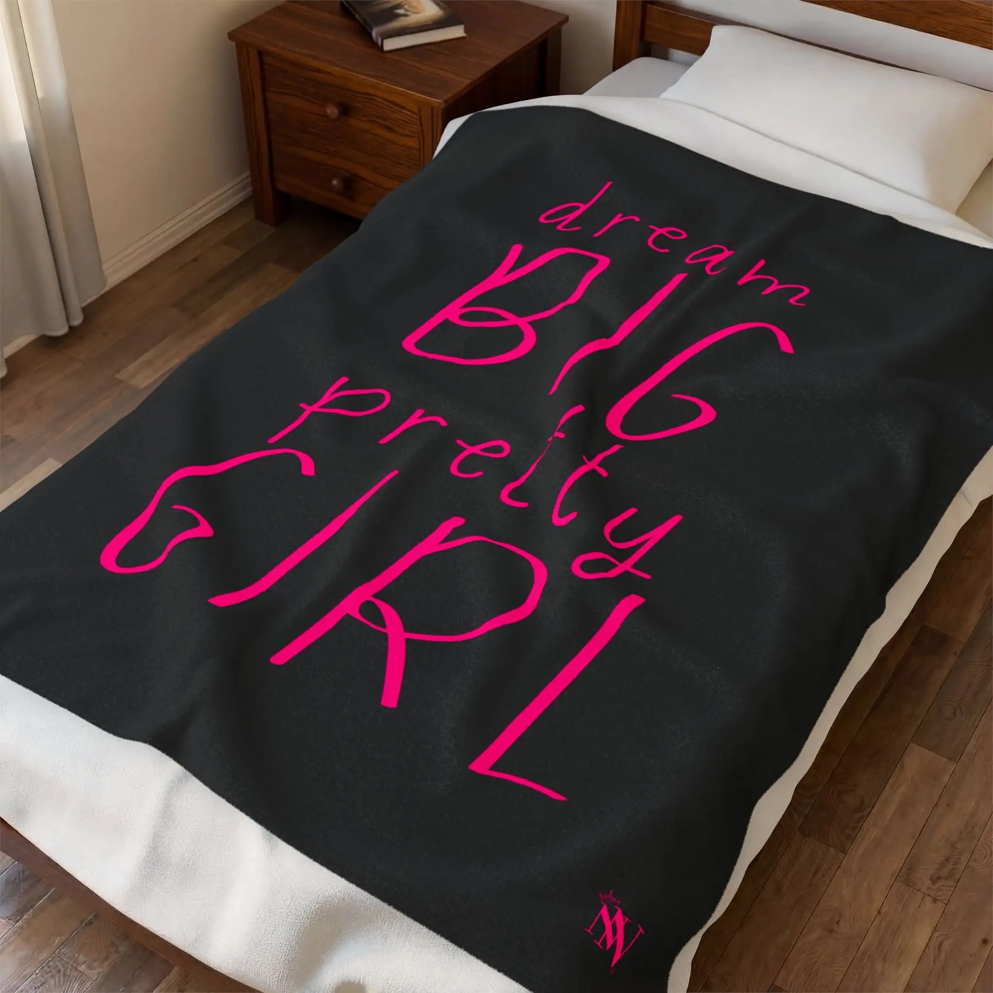 Dream BIG Pretty GIRL | Nectar Napkins Fun-Flirty Lovers’ Blankets