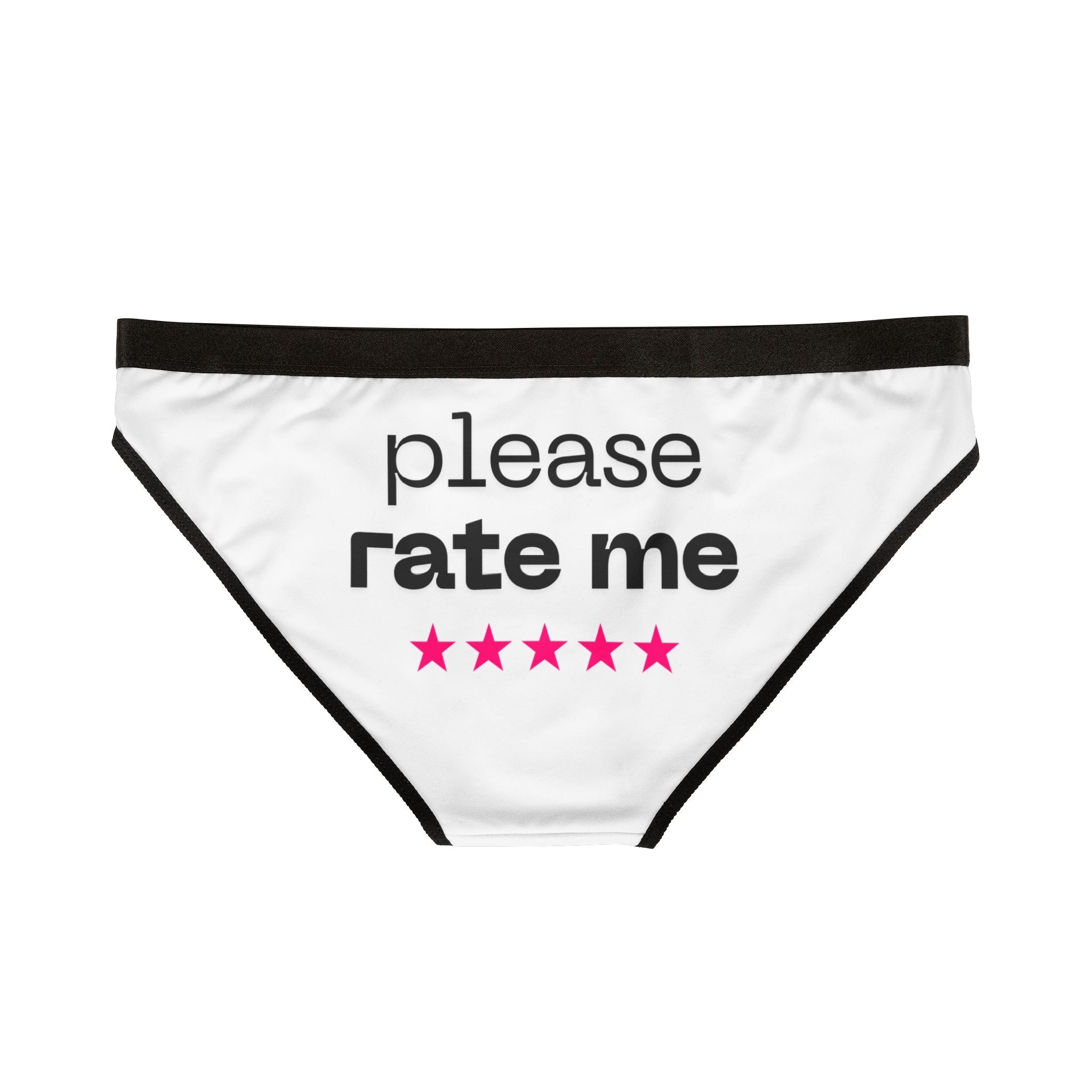Please Rate Me | Mix & Match Women’s Fun-Flirty Lovers’ Panties