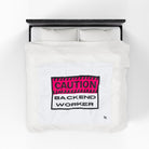 Caution: Backend Worker | Mix & Match Soft Fun-Flirty Lovers’ Blankets