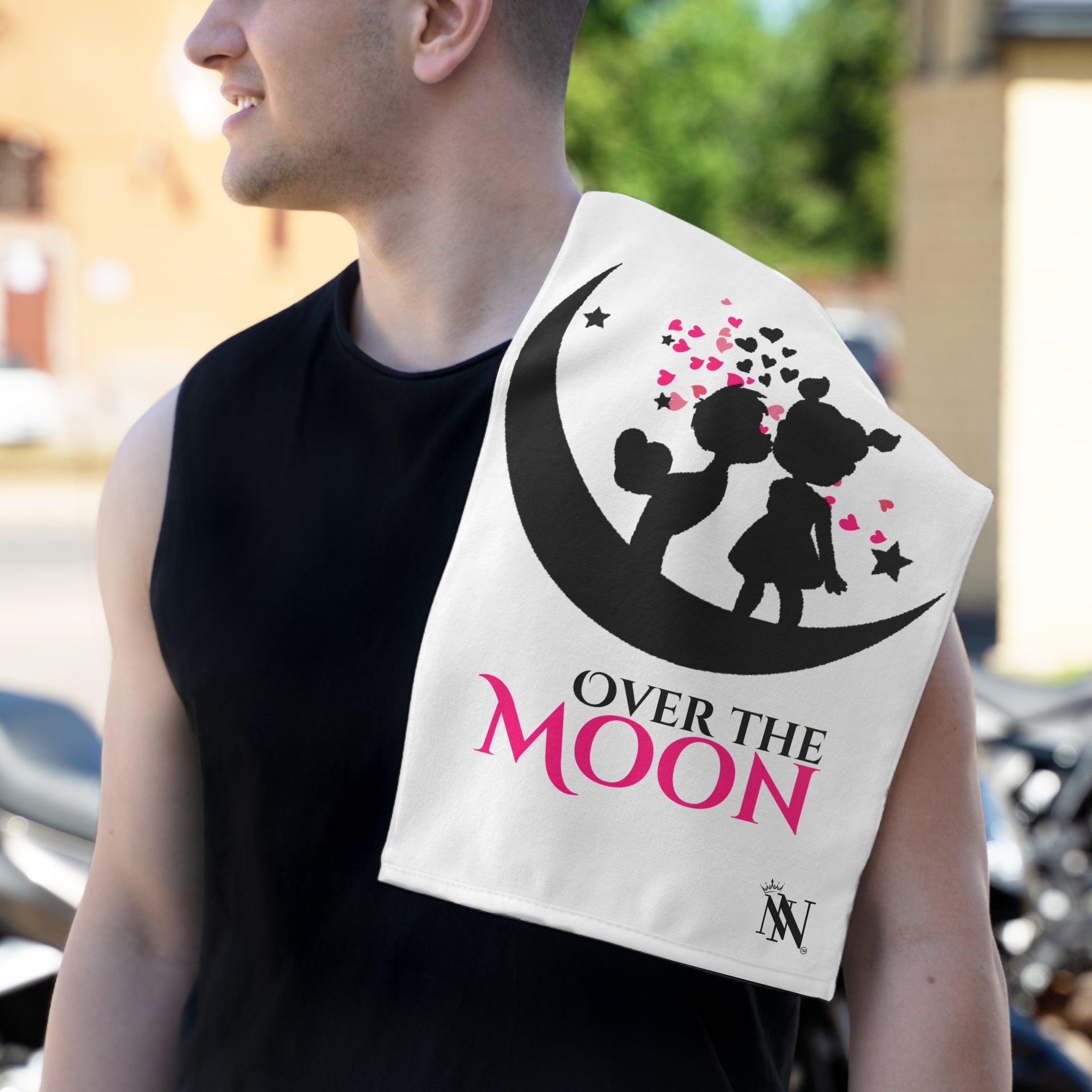 Over the Moon Sex Towel