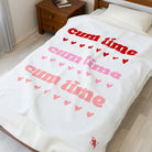 Cum Time Multiple Times | Mix & Match Soft Fun-Flirty Lovers’ Blankets