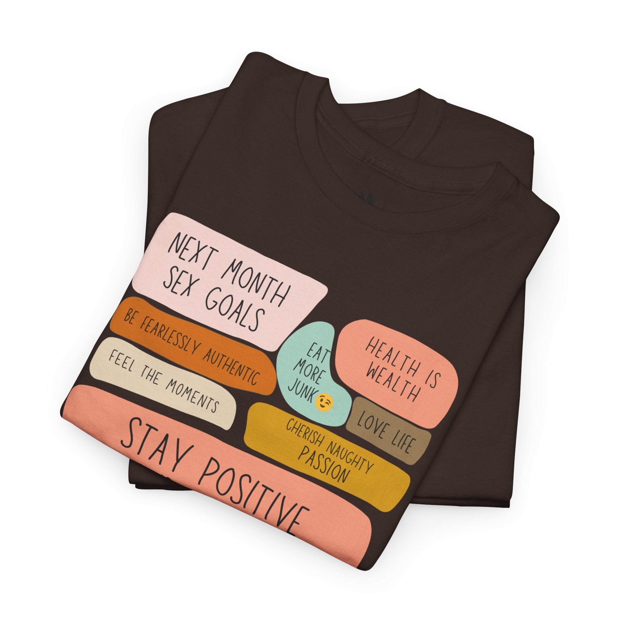 Sex Goals | Mix & Match 100% Cotton Unisex Fun-Flirty Lovers’ Tees