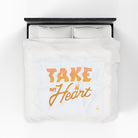 Take My Royal Heart | Mix & Match Velveteen Fun-Flirty Lovers’ Blankets