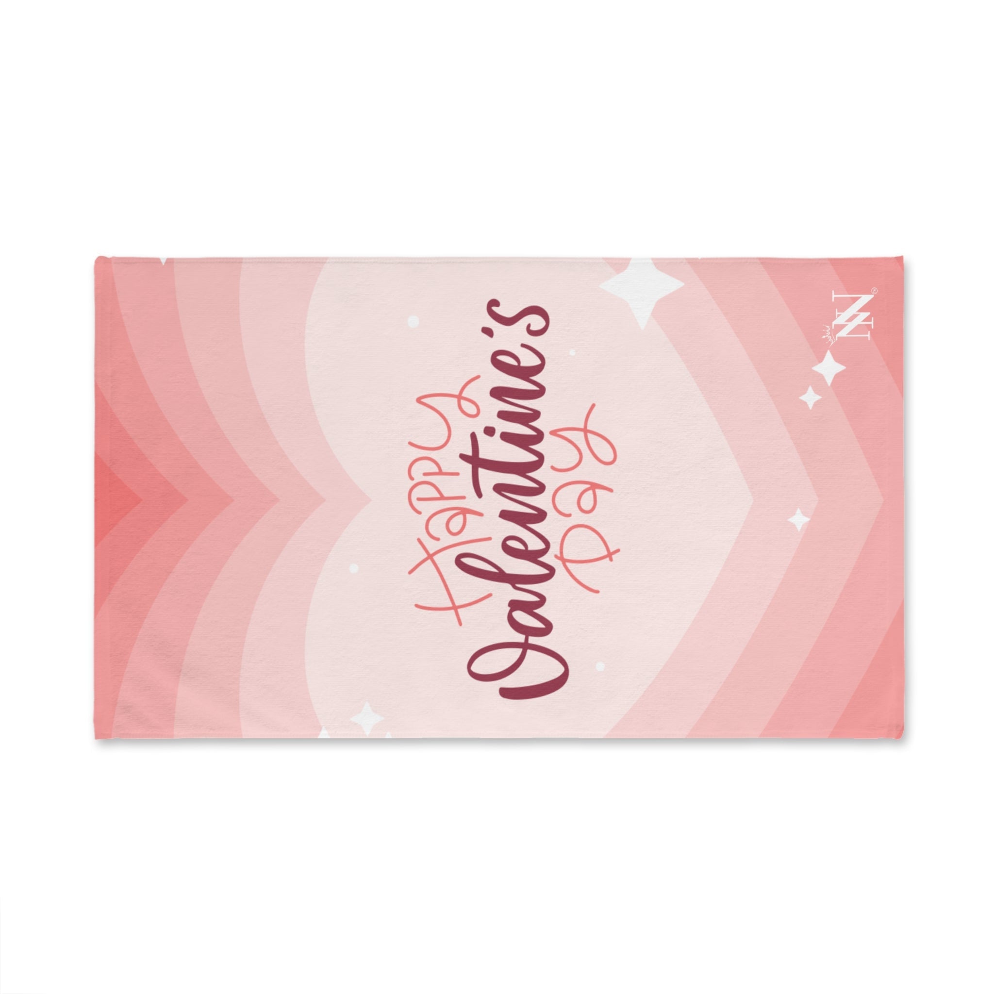 Happy Valentine’s Day Ombre Heart Fun Cum Towel