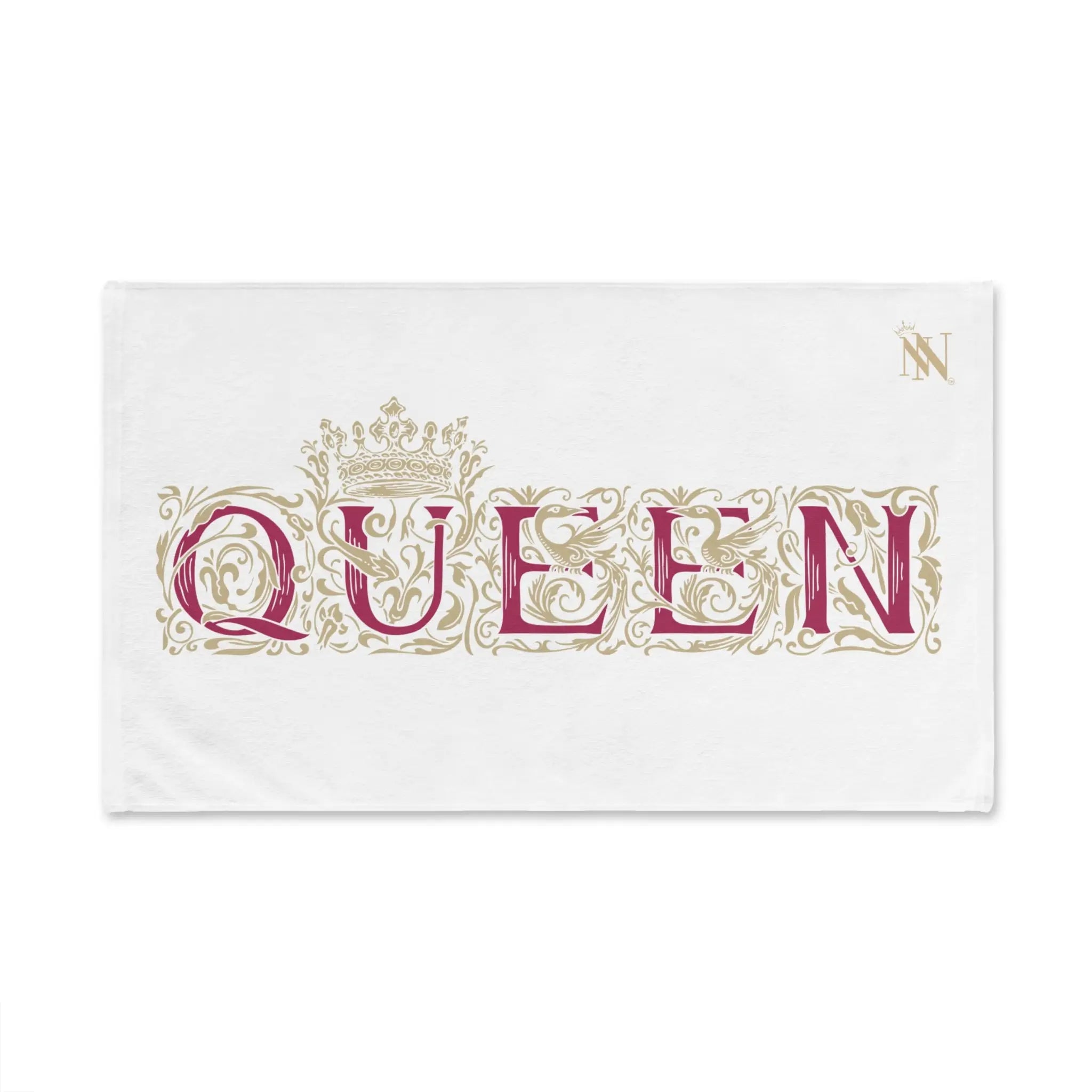 Gold Filigree Queen | Mix & Match Original Fun-Flirty Lovers’ Towels