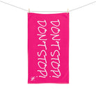 Don’t Stop! Don’t Stop Signature Pink Sex Towel