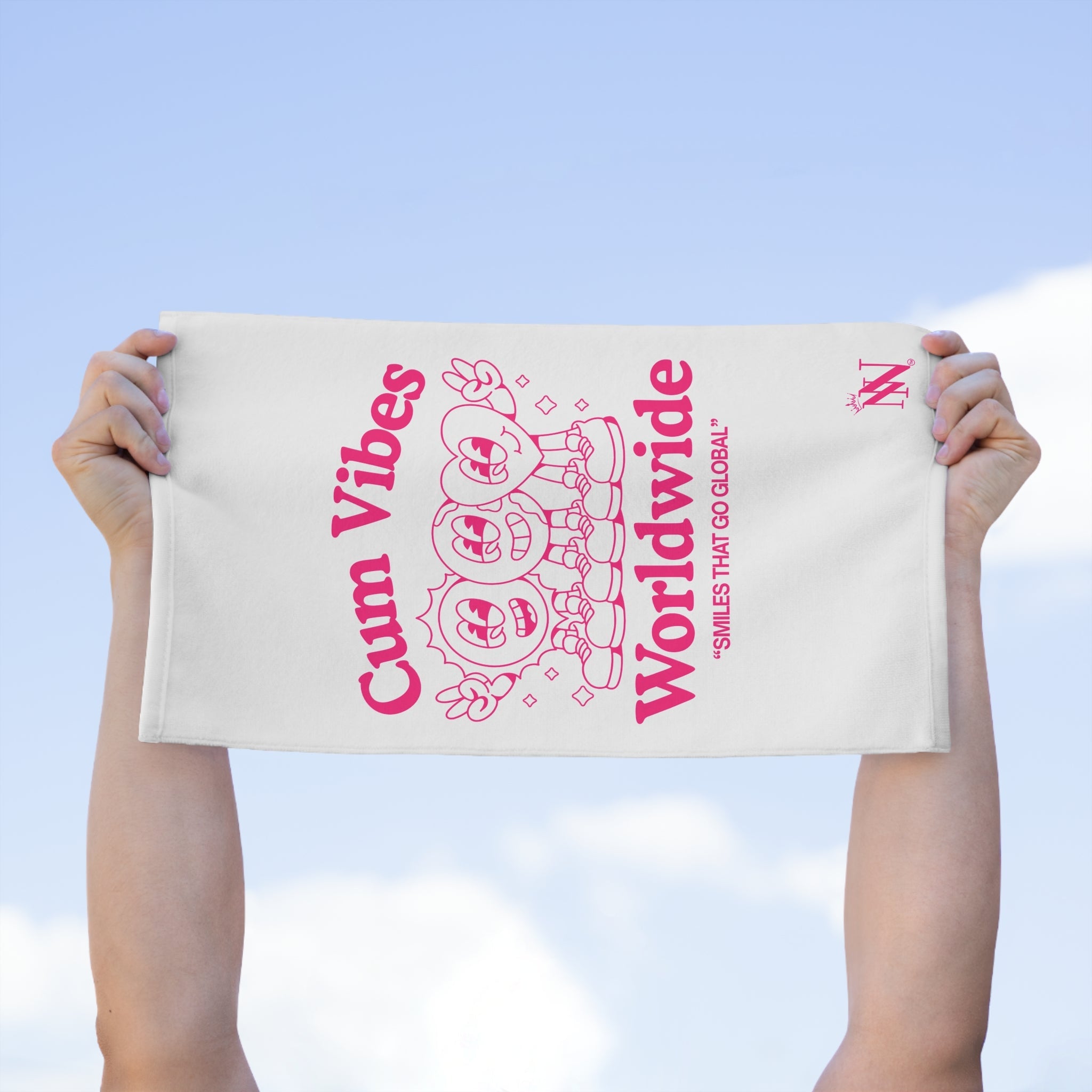 Cum Vibes Worldwide | Mix & Match Soft Fun-Flirty Lovers’ Towels