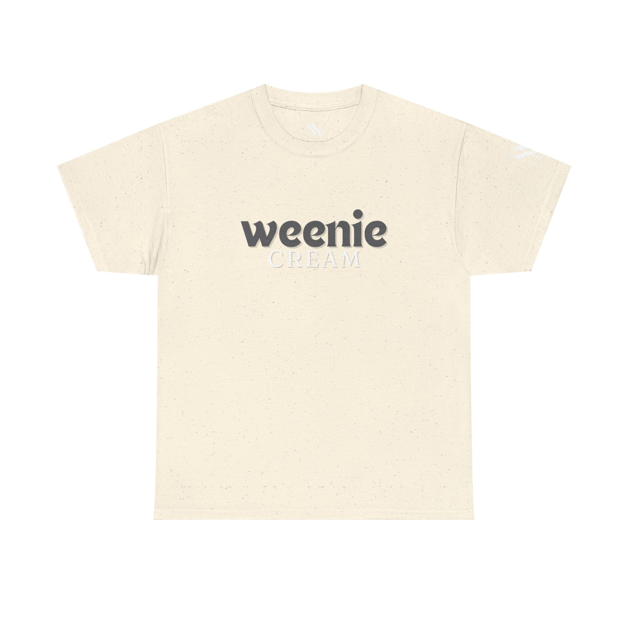 Weenie Cream | Mix & Match 100% Cotton Unisex Fun-Flirty Lovers’ Tees