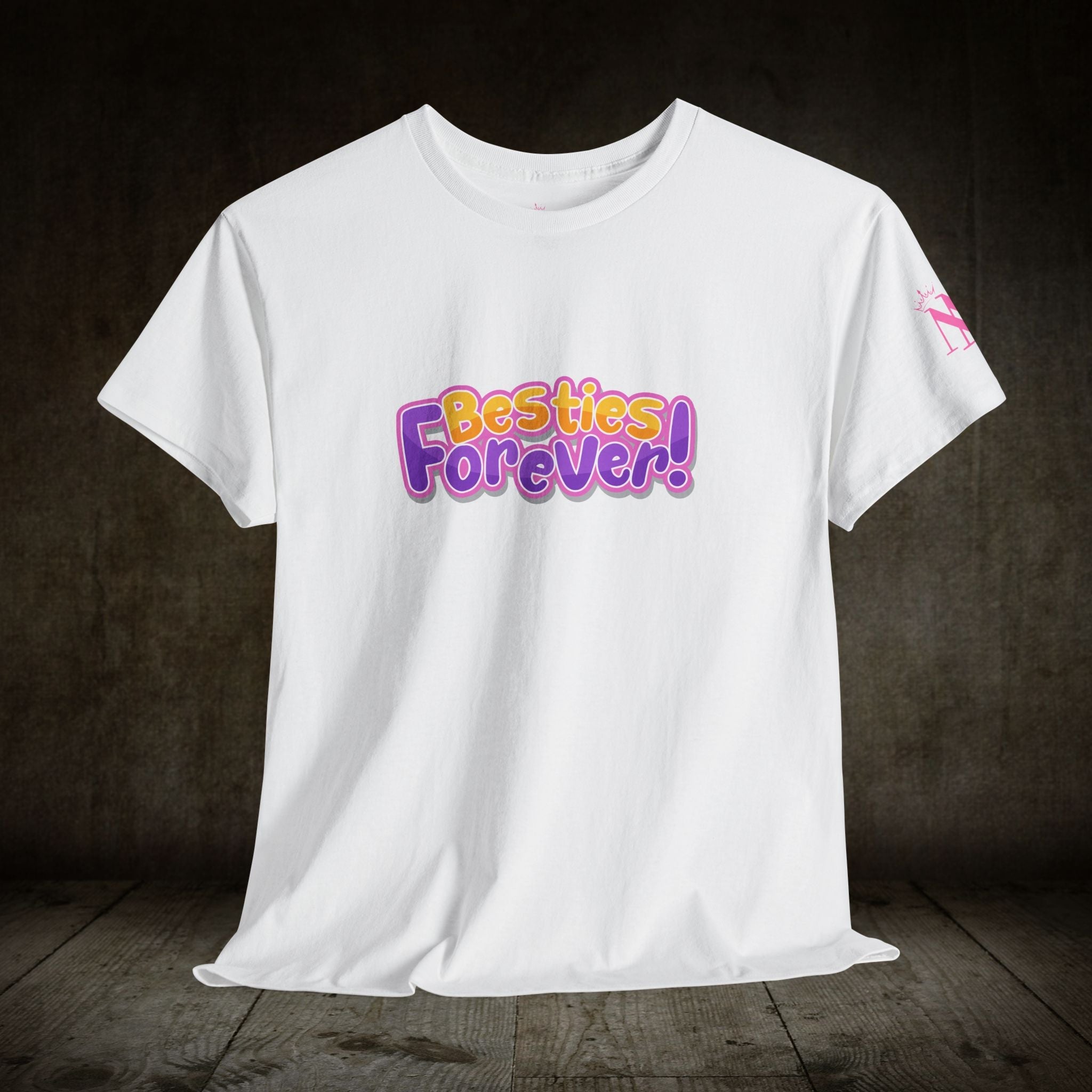 Besties Forever | Mix & Match 100% Cotton Unisex Fun-Flirty Lovers’ Tees