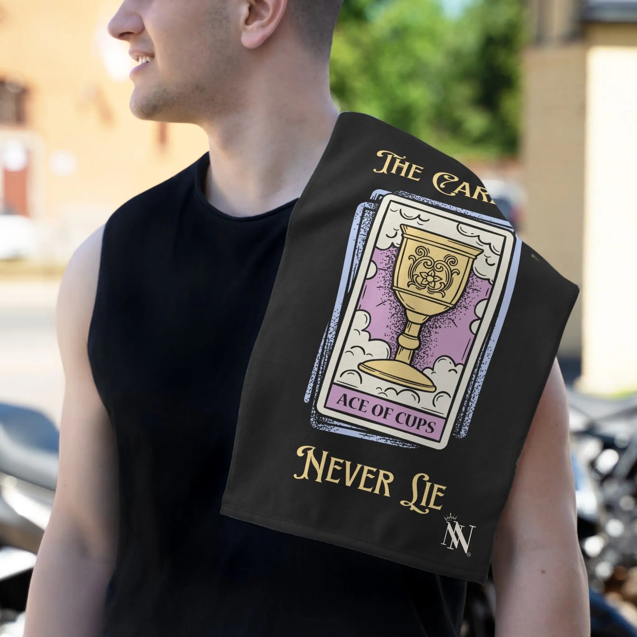 The Cards Never Lie Tarot Love | Mix & Match Soft Fun-Flirty Lovers’ Towels