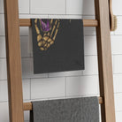 Death’s Love Potion Dark Grey | Mix & Match Soft Fun-Flirty Lovers’ Towels